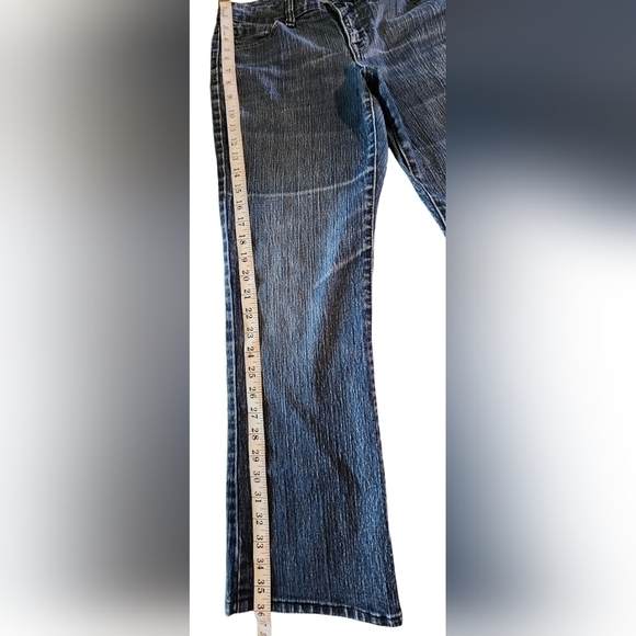 Nine West Denim Straight Stretch Blue Jeans Women's Regular Size 6 - Picture 9 of 11